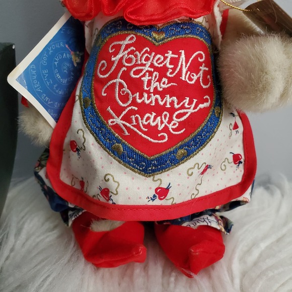 Vintage Muffy VanderBear Hoppy VanderHare The Bunny Knave Stuffed Toy - Picture 4 of 10